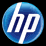 Logo HP blau